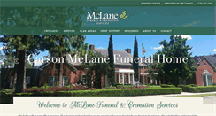 Desktop Screenshot of mclanecares.com
